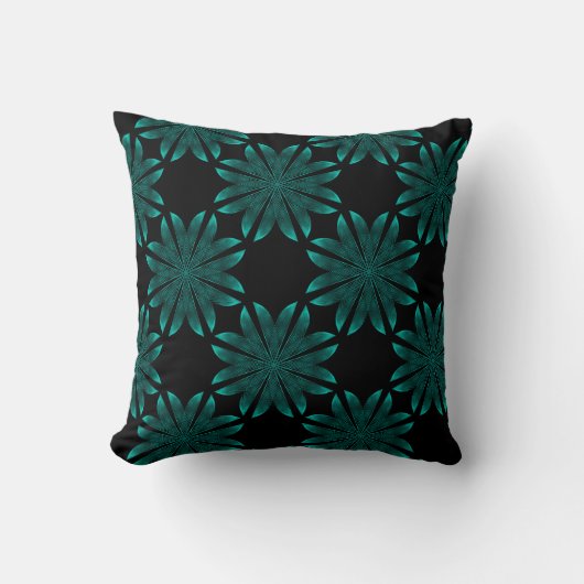 Coussin Modèle floral sur le dos (Recto)