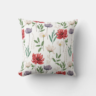 Coussin Modèle Floral Vintage