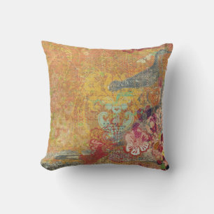 Coussin Modèle floral vintage