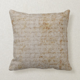 Coussin Modèle français d'exposé introductif des textes