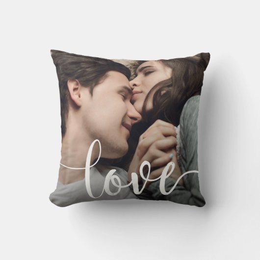 Coussin Modèle photo d'amour (Recto)