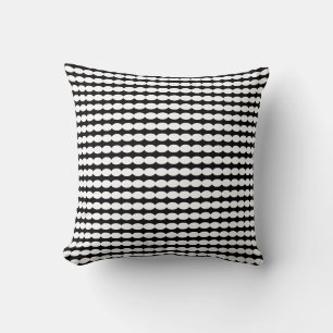 Coussin Modèles de perle noire et blanche Personnalisé mod