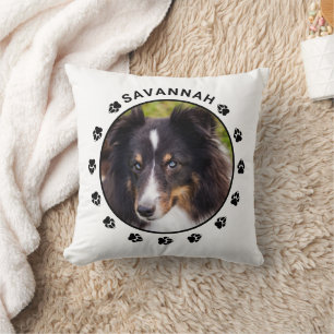 Coussin Modèles de photos de compagnie personnalisés avec