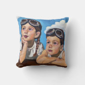 Coussin Modern Cherub Painting - Rembrandt Inspired Art (Recto)
