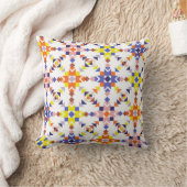 Coussin Modern Colorwave Throw Pillow (Couverture)