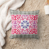 Coussin Modern Geometric colorful Boho Pattern (Couverture)