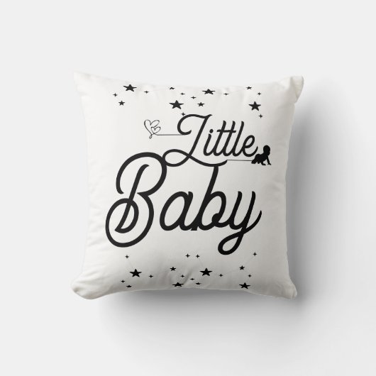 Coussin Modern Minimalist Throw Pillow (Recto)