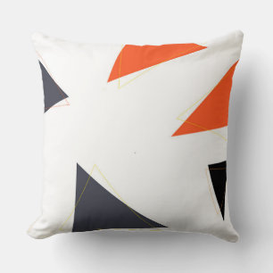 Coussin Modern, simple, playful triangle geometric pattern