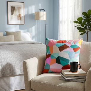 Coussin Moderne décoration de maison en verre abstrait col