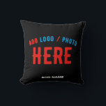COUSSIN MODERNE ET MODERNE PERSONNALISABLE NOIR VÉRIFIÉ<br><div class="desc">VOUS POUVEZ CHANGER,  REDIMENSIONNER OU AJOUTER LOGO,  PHOTO,  TEXTE ET COULEURS COMME VOUS LE SOUHAITEZ.MERCI.</div>