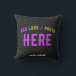 COUSSIN MODERNE ET MODERNE PERSONNALISABLE NOIR VÉRIFIÉ<br><div class="desc">VOUS POUVEZ CHANGER,  REDIMENSIONNER OU AJOUTER LOGO,  PHOTO,  TEXTE ET COULEURS COMME VOUS LE SOUHAITEZ.MERCI.</div>