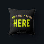 COUSSIN MODERNE ET MODERNE PERSONNALISABLE NOIR VÉRIFIÉ<br><div class="desc">VOUS POUVEZ CHANGER,  REDIMENSIONNER OU AJOUTER LOGO,  PHOTO,  TEXTE ET COULEURS COMME VOUS LE SOUHAITEZ.MERCI.</div>