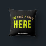 COUSSIN MODERNE ET MODERNE PERSONNALISABLE NOIR VÉRIFIÉ<br><div class="desc">VOUS POUVEZ CHANGER,  REDIMENSIONNER OU AJOUTER LOGO,  PHOTO,  TEXTE ET COULEURS COMME VOUS LE SOUHAITEZ.MERCI.</div>