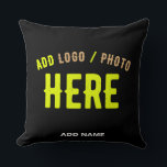 COUSSIN MODERNE ET MODERNE PERSONNALISABLE NOIR VÉRIFIÉ<br><div class="desc">VOUS POUVEZ CHANGER,  REDIMENSIONNER OU AJOUTER LOGO,  PHOTO,  TEXTE ET COULEURS COMME VOUS LE SOUHAITEZ.MERCI.</div>