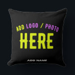 COUSSIN MODERNE ET MODERNE PERSONNALISABLE NOIR VÉRIFIÉ<br><div class="desc">VOUS POUVEZ CHANGER,  REDIMENSIONNER OU AJOUTER LOGO,  PHOTO,  TEXTE ET COULEURS COMME VOUS LE SOUHAITEZ.MERCI.</div>