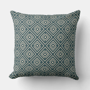 COUSSIN MODERNE GRISE VERT JEU