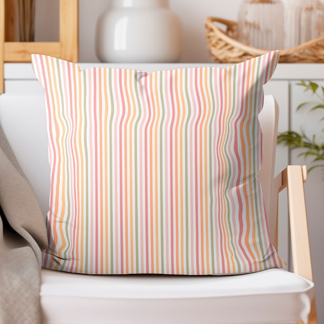 Coussin Moderne rayé (striped throw pillow)