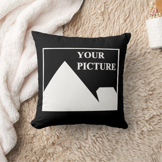 Coussin Moderne simple Créez votre propre image Mariage (Couverture)