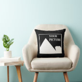 Coussin Moderne simple Créez votre propre image Mariage (Chaise)