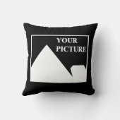 Coussin Moderne simple Créez votre propre image Mariage (Verso)