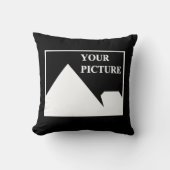 Coussin Moderne simple Créez votre propre image Mariage (Recto)