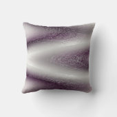 Coussin Moderne violet blanc gras Abstrait bébé (Verso)
