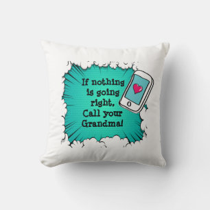 Coussin Modifier N'IMPORTE QUEL Texte - Appelez Votre Cous