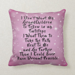 Coussin Modifier tout le texte - Ne pas vouloir que les pe