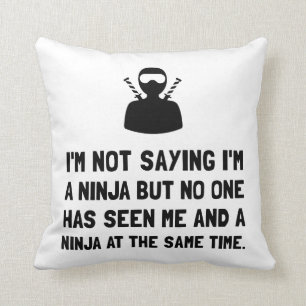 Coussin Moi et Ninja