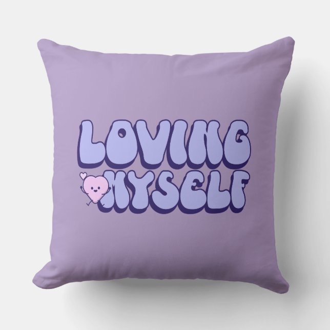 Coussin Moi-même Amour (Recto)