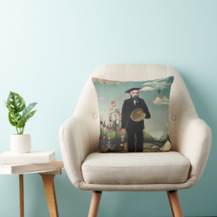 Coussin Moi-même Portrait Paysage 1890, Henri Rousseau