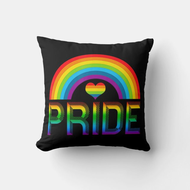 Coussin Mois de sensibilisation LGBT gay pride 2022 (Recto)