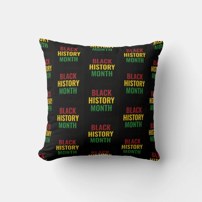 COUSSIN MOIS D'HISTOIRE NOIRE (Recto)