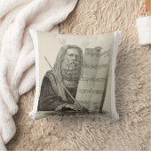 Coussin Moïse prophète avec les Tables de la Loi (Couverture)