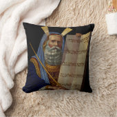 Coussin Moïse prophète avec les Tables de la Loi (Couverture)