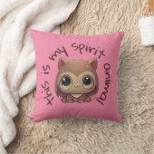 Coussin Mon animal d'esprit (Couverture)