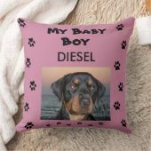 Coussin Mon bébé chien (Couverture)