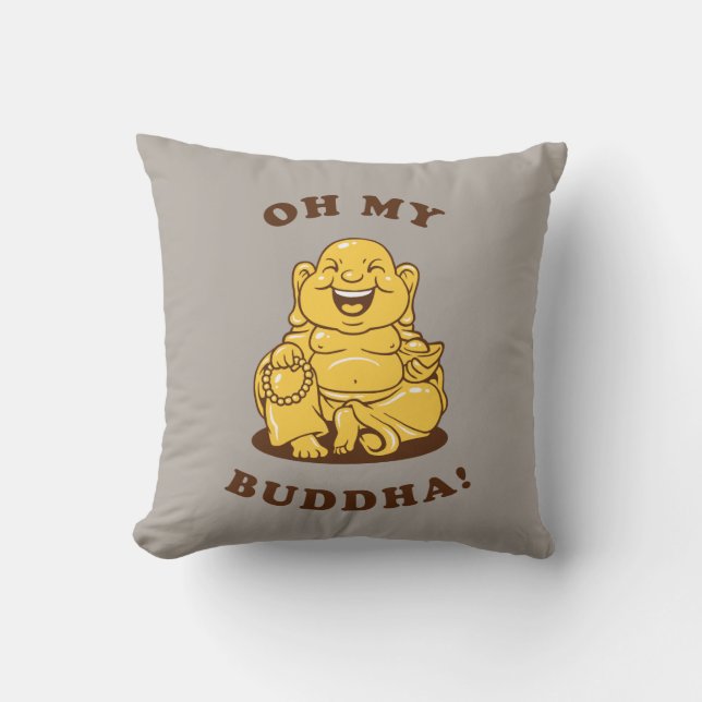 Coussin Mon Bouddha (Recto)