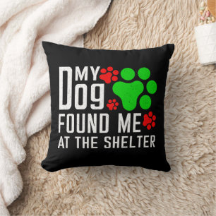 Coussin Mon Chien M'A Trouvé Chez Les Amoureux de les chie