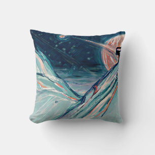 Coussin Mon futur chez soi dans l'espace