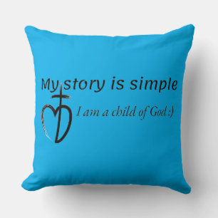 Coussin Mon histoire est simple