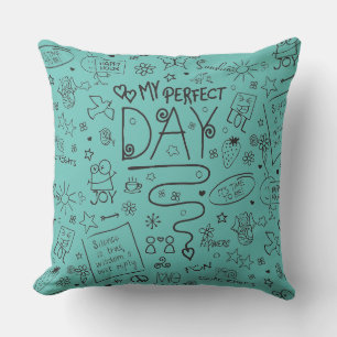 Coussin Mon jour parfait - Pensée positive 2
