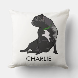 Coussin Mon meilleur ami, bulldog français