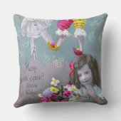 Coussin Mon petit cœur dans ce baiser 2 (Verso)