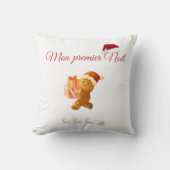 Coussin Mon premier Noël (Recto)