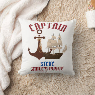Coussin Mon trésor   International Talk Like a Pirate day