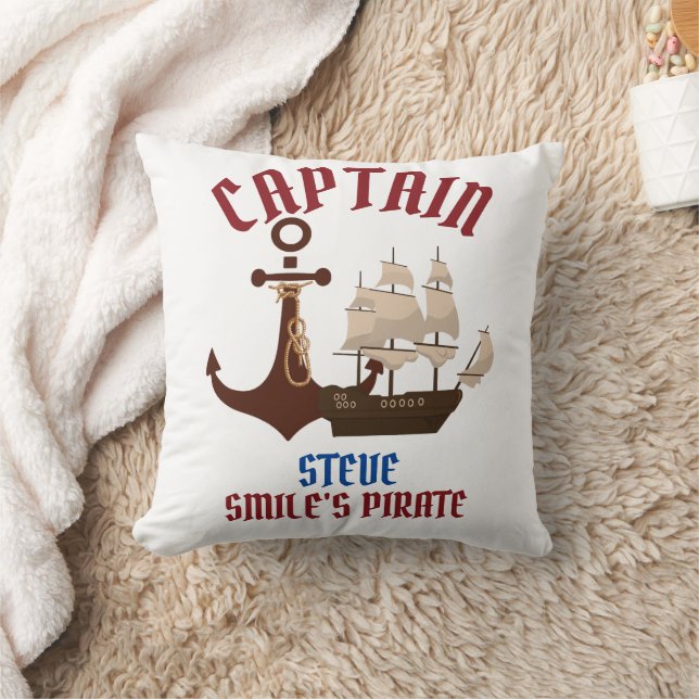 Coussin Mon trésor | International Talk Like a Pirate day (Couverture)
