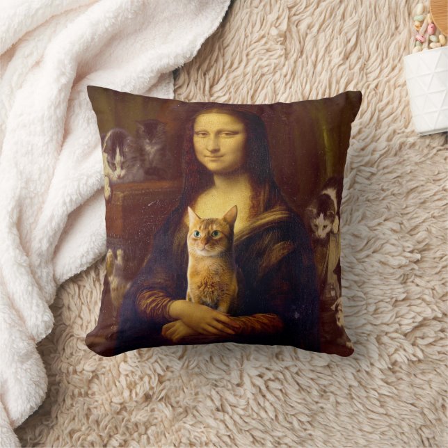 Coussin Mona Lisa (Couverture)