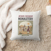 Coussin Monastère désertique de Jésus Monastère désertique (Couverture)