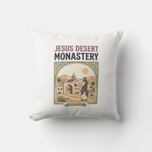 Coussin Monastère désertique de Jésus Monastère désertique